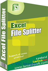 Excel splitter software to split all excel files