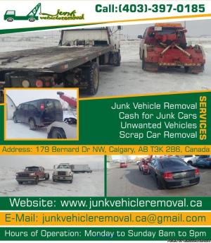 Free Removal Calgary | Junk Vehicle Removal