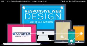 Responsive Web Design in Vancouver- Fern Web Design Services