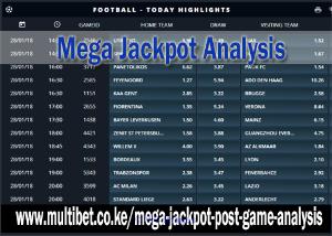 Mega Jackpot Analysis  