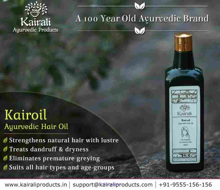 Kairoil Ayurvedic Hair Oil for Healthy & Lustrous Hair 