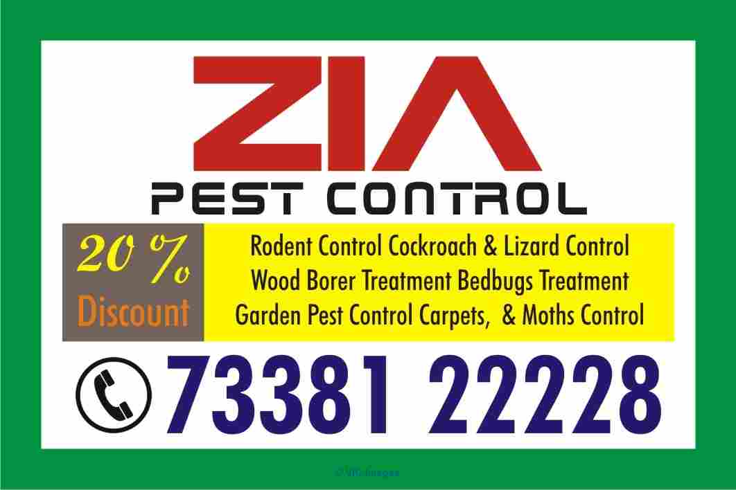 Bangalore ZiaPest Control Service across Bangalore | 73381 22228 | 20%