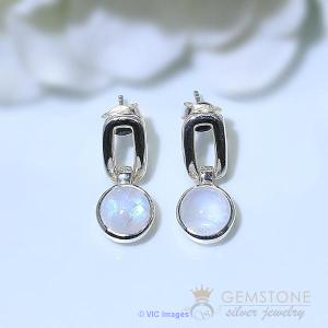 Moonstone Earring-Bonding Connection - GSJ