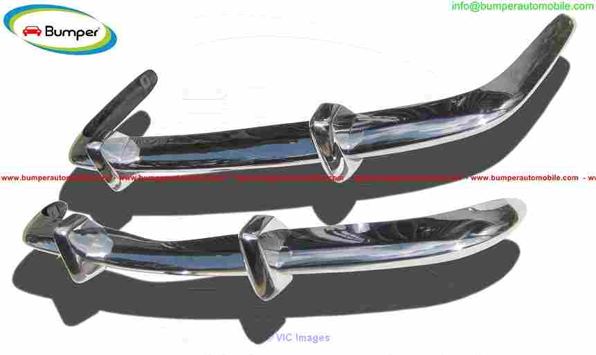Volkswagen Karmann Ghia Euro style bumpers by stainless steel 