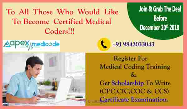  CPC Medical Coding Jobs and Certification Training In Hyderabad