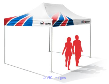 Large printed display custom Canopies Tents 