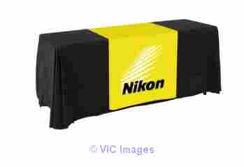 Custom Trade Show Table Covers Throws cloths | Canada