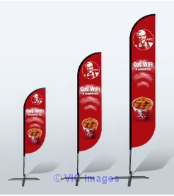 Custom graphic printed Promotional Flags