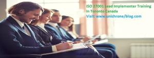 ISO 27001 Lead Implementer Certification Training Course in Toronto Ca