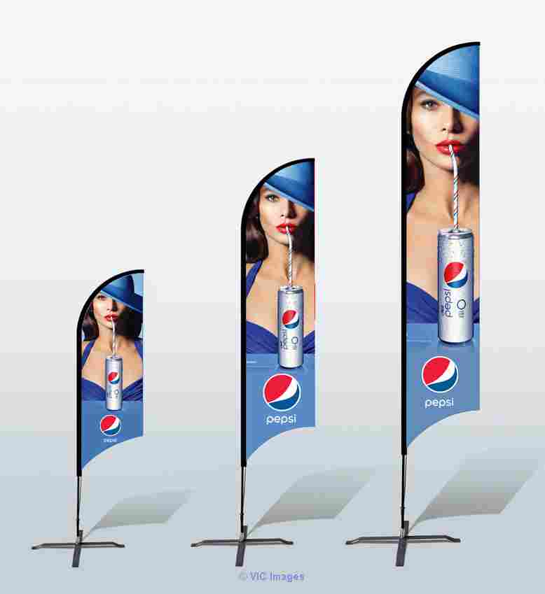 Custom Printed Flags for Trade Show Event | Tent Depot
