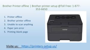 Printer offline | Brother Printer offline | Brother printer setup @Tol