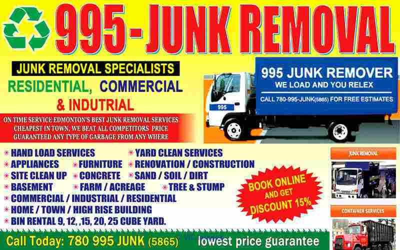 JUNK REMOVAL & BIN RENTAL IN EDMONTON