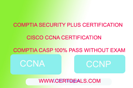 CISCO CCNA CERTIFICATION 100% PASS WITHOUT EXAM 