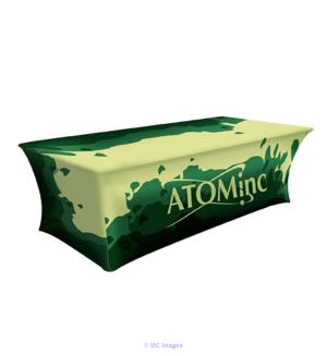 Custom Fitted Table Covers for Trade Show  | Tent Depot