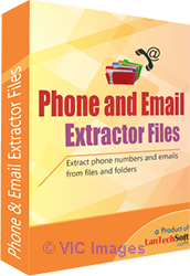 How to extract emails and phone numbers from multiple files? Email and