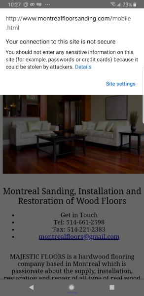 Montreal Floor Sanding Sablage de Plancher 514-661-2598