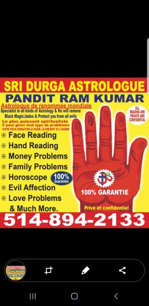 Indian Psychic Astrologer & Palm Reader Pandit Ram 5148942133