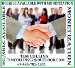 BG/SBLC AVAILABLE WITH MONETIZATION