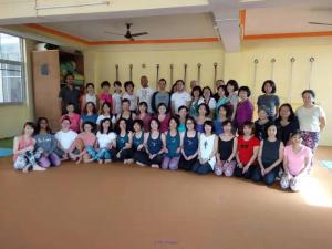  Yoga in Rishikesh, India