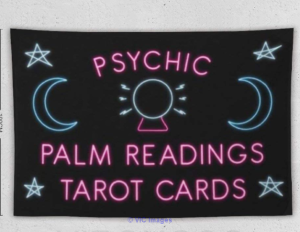 Psychic and tarot card readings