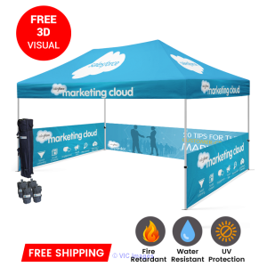 Our custom Canopy Comes in a Variety of Standard Shapes & Sizes |  Bra