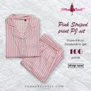 Cool & Cosy printed nightwear PJ set in Canada | Forharcloset
