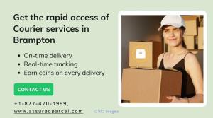 Get the rapid access of courier services in Brampton