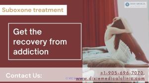 Get the recovery from addiction with subox-one treatment