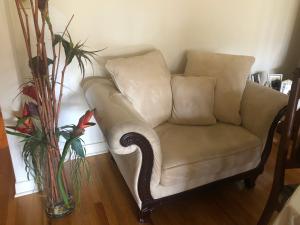3 pc  hand made, solid wood, living room set