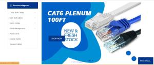 Suitable Environment for the Cat6 Plenum cables 