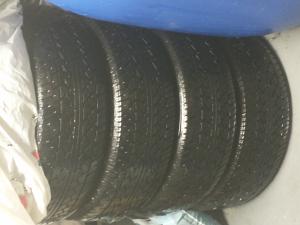 Summer tires with rims for sale 250$
