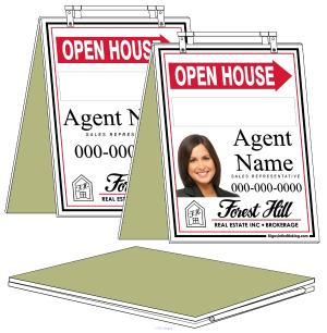 Aframe Real Estate Signs $99