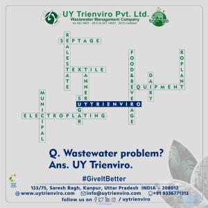 uytrienviro - Wastewater Treatment Plant Manufacturer in India