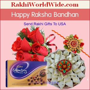Splendid Rakhi Celebration with Best Rakhi Gifts to USA