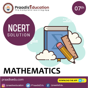 NCERT Solutions  Maths for Class 7