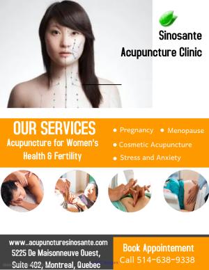 Acupuncture Treatment for Women's Health & Fertility Montreal, Quebec