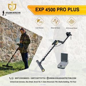 EXP 4500 gold and metal detector