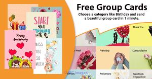 CREATE MEMORIES USING OUR VIRTUAL GROUP CARD