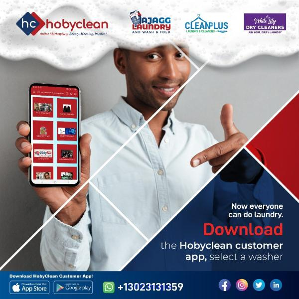 Online Laundry Marketplace – Hobyclean