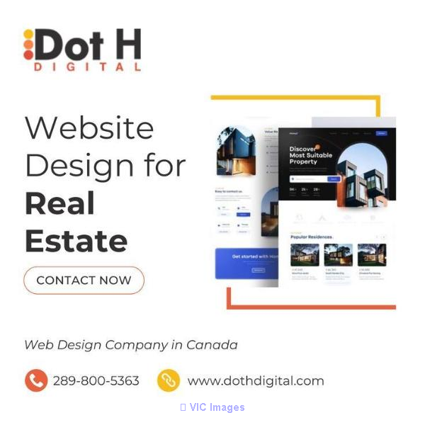 Website design services for Real estate agency in Canada