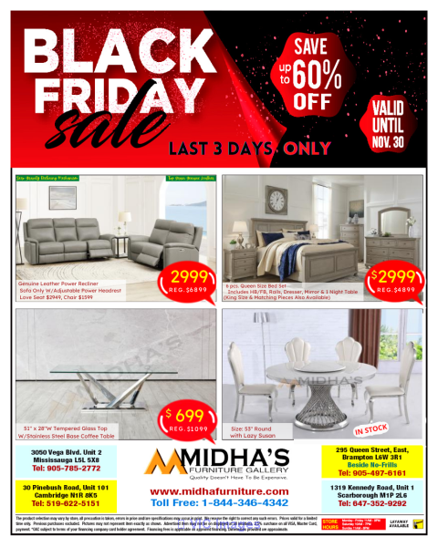  Best Black Friday sale offer big discount on home design furniture 