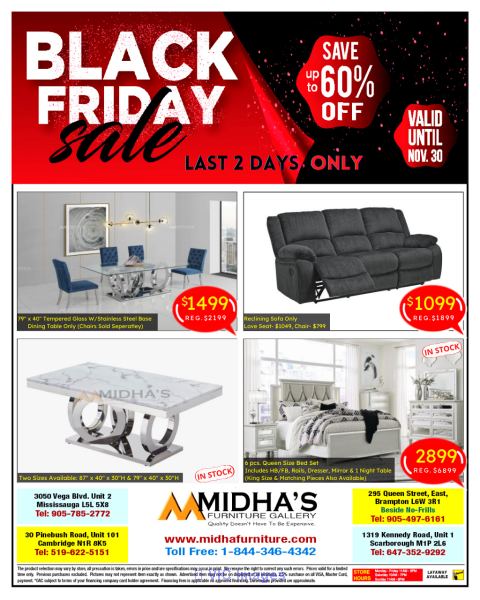 Best Black Friday offers Home Decorating items at the lowest price