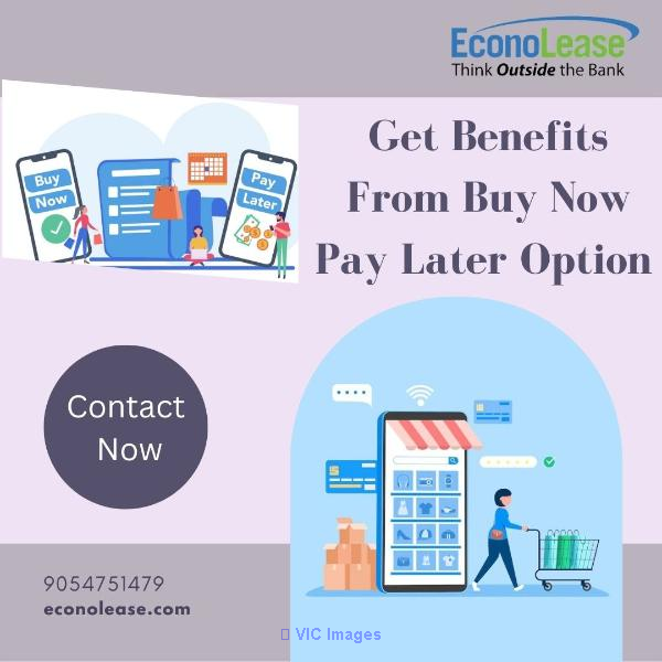Get Benefits From Buy Now Pay Later Option With Econolease