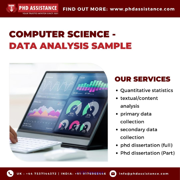 PhD Statistical data Analysis help – PhD Assistance