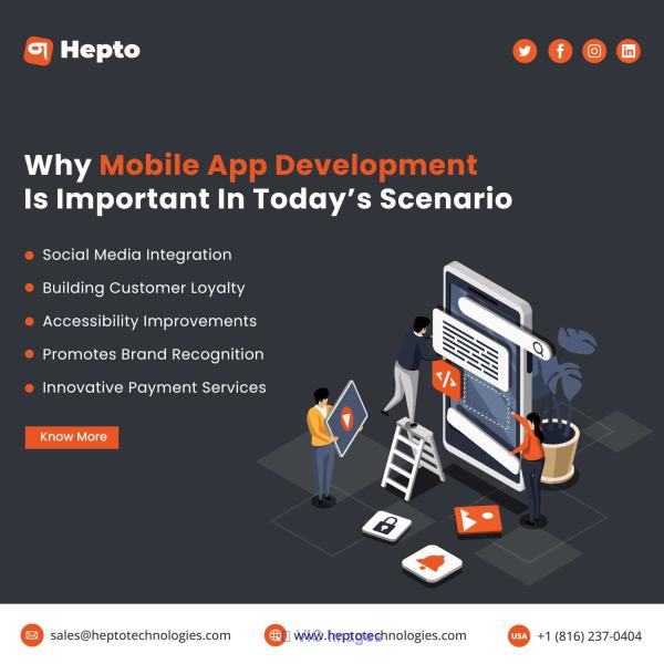 Why Mobile App Development Is Important In Today’s Scenario ?