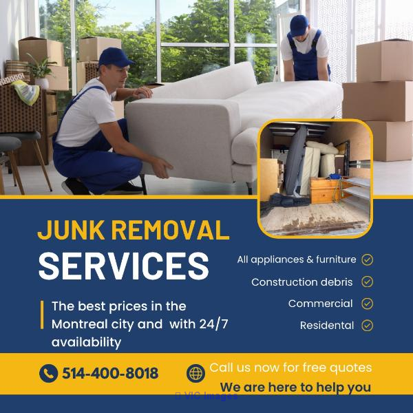 Cheap junk pickup montreal