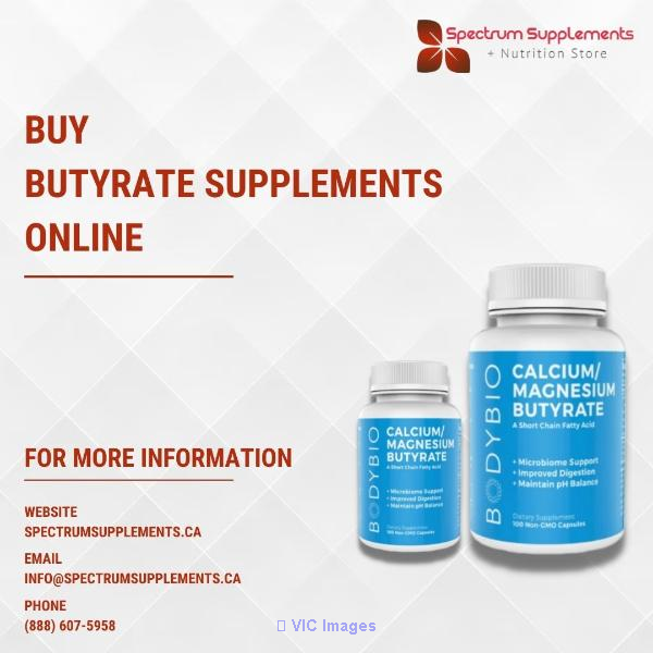 Buy Butyrate Supplements Online | Spectrum Supplements