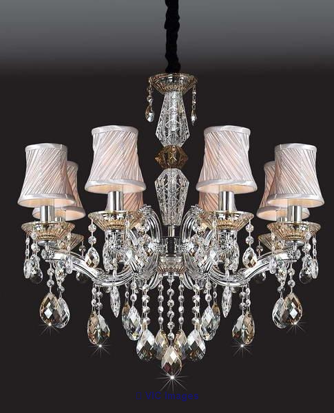 Modern Art Design Spiral Crystal Chandelier
