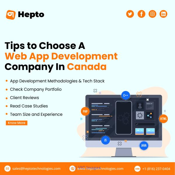 Tips to Choose A Custom Web App Development Company In Canada