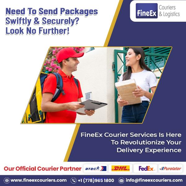 Reliable International Shipping Services in Canada | FineEx Courier Se